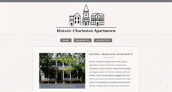Desktop Screenshot of historiccharlestonapartments.com